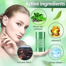 KISSIO Green Tea Mask Stick,Blackhead Remover,Face Mask with Volcanic Mud  and Green Tea Extract,Deep Pore Cleansing,Moisturizing,Natural Mask Stick  for All Skin Types,Cruelty free,1.35oz : Amazon.ca: Beauty & Personal Care