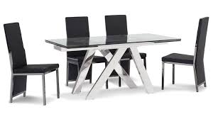 Our range includes square, extendable, glass and round. Cruz Extension Dining Table Clear Glass Dining Room Table Dining Room Table Extension Dining Table