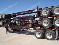 2 axles 40ft skeleton semi trailer,40 foot gooseneck ...
