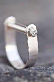 U Lock Ring 75 Accessories Rings Rings Jewelry Inspiration