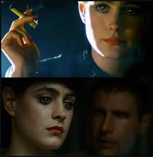 Deckard's eye glow is simply because Harrison Ford is in the same shot as  Rachel. They used a practical effect to do it; not CHI. Clearly it's not  intentional and should not
