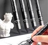 HB/2B/4B/6B Woodless Hexagonal Graphite Stick Pencil Bold ...