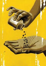 Musical Healing Mural Wallpaper Music Art Electronic Music Music Therapy