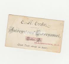 A business card creates an immediate first impression of your company. Antique Business Card Surveyor Dallas Pa Blairstown Nj C H Etsy Vintage Business Cards Antiques Dallas