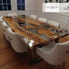 Olive Wood Epoxy Resin Dining Table Custom Order Etsy In 2020 Unique Dining Tables Wood Dining Room Table Wood Resin Table