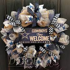 Dallas Cowboys Wreath Dallas Cowboys Wreath Cowboys Wreath Sports Wreaths