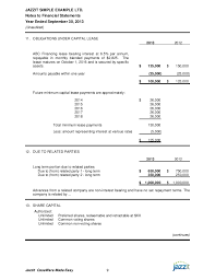 Click here to download trust financial statements examples australia to your home pc. Sample Financial Statements From Jazzit Fundamentals