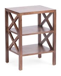 Side Table Tj Maxx Wood Table Wood Shelves Solid Mango Wood
