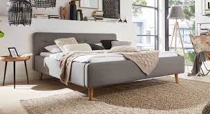 George niedrig bett von cantori spa: Interliving Polsterbett 1409 Mit Webstoff Und Niedrigem Kopfteil
