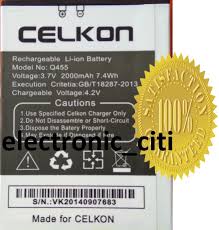 Replacement Battery For Celkon Q455 ...