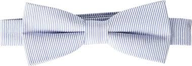 Appaman Kids Mens Bow Tie Blue Bengal Stripe One Size At