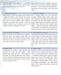 My latest work is translating a recently published book from malay to english, finalised and. Translation English To Malay