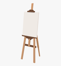 2) measure the length of the canvas of where you want the stand to go, locate. Art Easel Png Back Of Canvas Stand Transparent Png Transparent Png Image Pngitem
