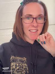 Stunning Fourth Wing Dragon Scale Nails Inspired by Onyx Storm