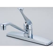 Looking to buy a new single handle faucet for your kitchen sink? Hardware House Single Handle Kitchen Faucet With Sprayer Finish Chrome Walmart Com Walmart Com