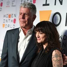 Anthony bourdain with his last girlfriend asia argento credit: Anthony Bourdain Called Girlfriend Asia Argento Inspiring
