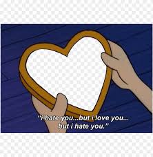 Jan 06, 2020 · how much you think i love you meme. Copy Discord Cmd But I Hate You But I Love You Png Image With Transparent Background Toppng