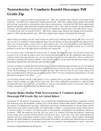 Additionally, extensive features are available. Kandel Neurociencia Y Conducta Pdf Fill Online Printable Fillable Blank Pdffiller