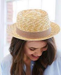 بالصور أجمل قبعات الشاطئ لأناقتك على البحر arab linx summer hats summer hats for women hat fashion