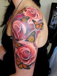 Tattoo By Chris Nieves Sleeve Tattoos For Women Tattoos For Women Half Sleeve Butterfly Tattoo