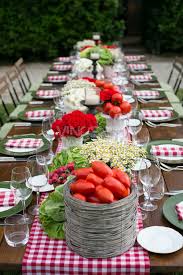 A great centerpiece also allows the hosts to show off their personality and set the. Table Scape Italian Dinner Party Summer Tables Dinner Party Decorations