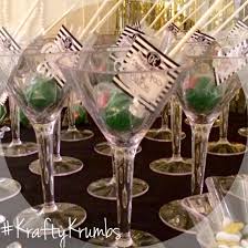 Olive Cake Pops In A Martini Glass Great Gatsby Cake Pops Gatsby Cake Pops Great Gatsby Cake Gatsby Wedding Favors