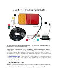 Смотрите видео side marker light wiring онлайн. Learn How To Wire Side Marker Lights By Partscargo Issuu