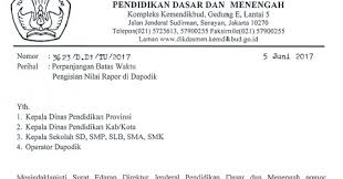 Maybe you would like to learn more about one of these? Batas Waktu Pengisian Nilai Raport Diperpanjang Sampai 30 Juni 2017 Dapodikdasmen