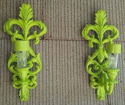 Search among a variety of solar sconce for the ideal style and price for your needs. Repurposed Wall Sconce With Solar Lights Added Solar Lights Easy Backyard Colorful Decor