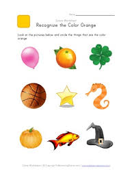 And we all want to join your team to help you create. Recognize The Color Orange Colors Worksheet For Kids All Kids Network