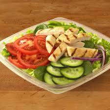 There are 100 calories in a 1 side order serving of zoes kitchen pita bread. Subway Oven Roasted Chicken Salad Nutrition Facts