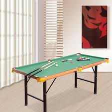 New 4 5ft Mini Table Top Pool Table Game Billiard Board Play With Balls Set Cues Mini Pool Table Pool Table Pool Table Games