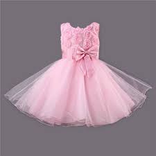 Bruidsmode Kinderen Meisjes Feestjurk Roos Roze Feestjurk Kinderen Jurk Meiden Kleding
