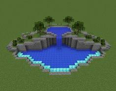 Swimming Pool On 2 Levels Grabcraft Your Number One Source For Minecraft Buildings Blueprints Tip Minecraft Crafts Minecraft Blueprints Amazing Minecraft