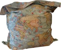 Sitzsack Medium Weltkarte Kaufen Sitzsack Weltkarte Sackchen