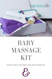Baby Massage Kit Includes Online Course Bambino I Baby Massage Massage Unique Baby Gifts