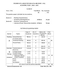 13th century ce, is the earliest attested form of malayalam. Http Cbseacademic Nic In Web Material Curriculummain21 Revisedsyllabi Language Secondary Revisedmalyalam Sec 2020 21 Pdf