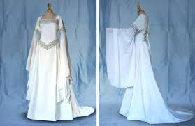 Brautkleid Elfenkleid Mittelalter Herr Der Ringe Calida Schone Kleider Kleider Und Kleid Hochzeit