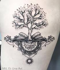 Enfin, il enseigne à l'homme le sens de la vie et le guide dans son chemin spirituel. Tatouage Arbre De Vie Significations