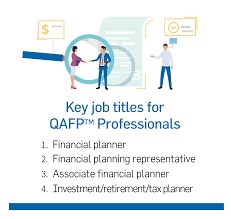Qualified associate financial planner™ professionals demonstrate a financial planner's competence and commitment to the highest ethical standards of all fp canada certificants are held to rigorous certification and professional standards. Your Career In Financial Planning