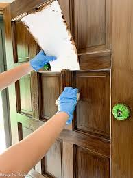 How To Paint A Door Look Like Wood