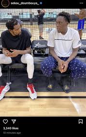 The franchise capitalized on this popular fad, selling the same style backpacks to their fans. Kevin Durant S Hairstyle Goes Viral On Twitter Photo Game 7