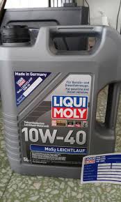 Kereta murah dengan reka bentuk moden dan bersenjata dengan spesifikasi yang berkelayakan dan mesra alam, nampaknya dibawa oleh perodua axia. Liqui Moly 10w 40 Engine Oil Minyak Hitam 5 Litre Mos2 Leichtlauf Auto Accessories On Carousell