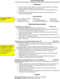 Need help writing a resume? Convert Academic Science Resume Job Samples Examples Science Resume Template Piccomemorial