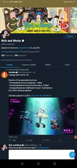 Fortnite will be receiving a rick and morty crossover in season 7. W3ja81cmcoo9jm