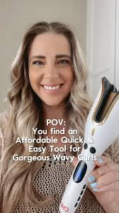 POV: You find an affordable quick and easy tool for gorgeous curls every  time! , Comment “SHOP” and I will send you a link to your DM!! SHARE with a  friend who is struggling with her hair! , I am the ...