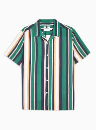 Chemises à rayures pour homme de la marque seidensticker ! Chemise A Rayures Miami Vert Topman Mode Conseils Mode