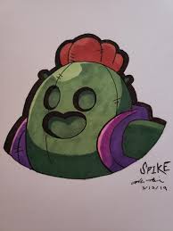 Today i'll be showing you how to draw spike from brawl stars. Drawing Of Spike Brawlstars