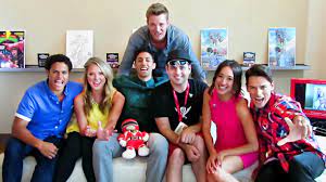 Noah, gia, troy, emma and jake. Power Rangers Super Megaforce Cast Interview Sdcc July 2014 Youtube