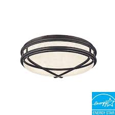 Can flush mount lights be returned? Hampton Bay Fairchild Collection 2 Light Sienna Fluorescent Flush Mount Hbf1129p 258 The Home Depot